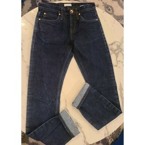 The Unbranded Brand Jeans UB101 Skinny Fit Heavyweight Indigo Selvedge 29x33